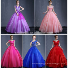 Cendrillon Royal Occasion spéciale Robes de fête Princesse élégante Style Robe de mariage à simple robe de bal simple